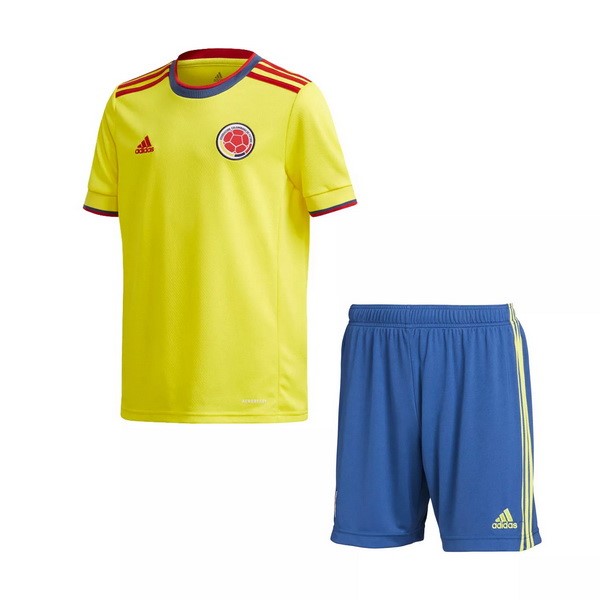 Camiseta Colombia Primera equipo Niño 2021 Amarillo